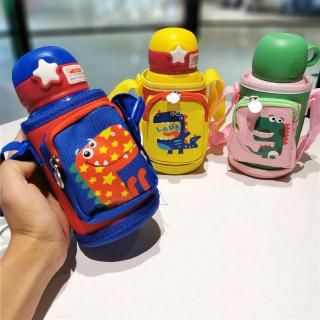 Bình Nước Giữ Nhiệt Hình Khủng Long Dễ Thương Dành Cho Bé