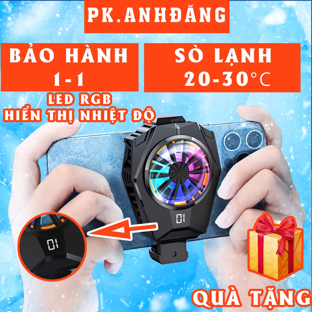 Quạt Tản Nhiệt Điện Thoại Sò Lạnh Giá Rẻ Memo L05 Phụ Kiện Chơi Game Anh Đăng