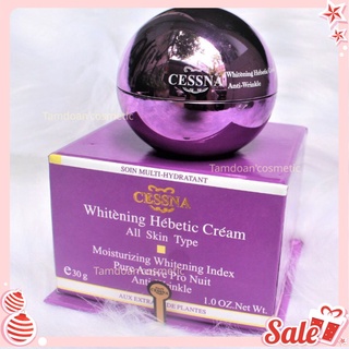 Kem Cessna Whitening Hebetic Cream All Skin trắng da, dưỡng ẩm, chống nhăn