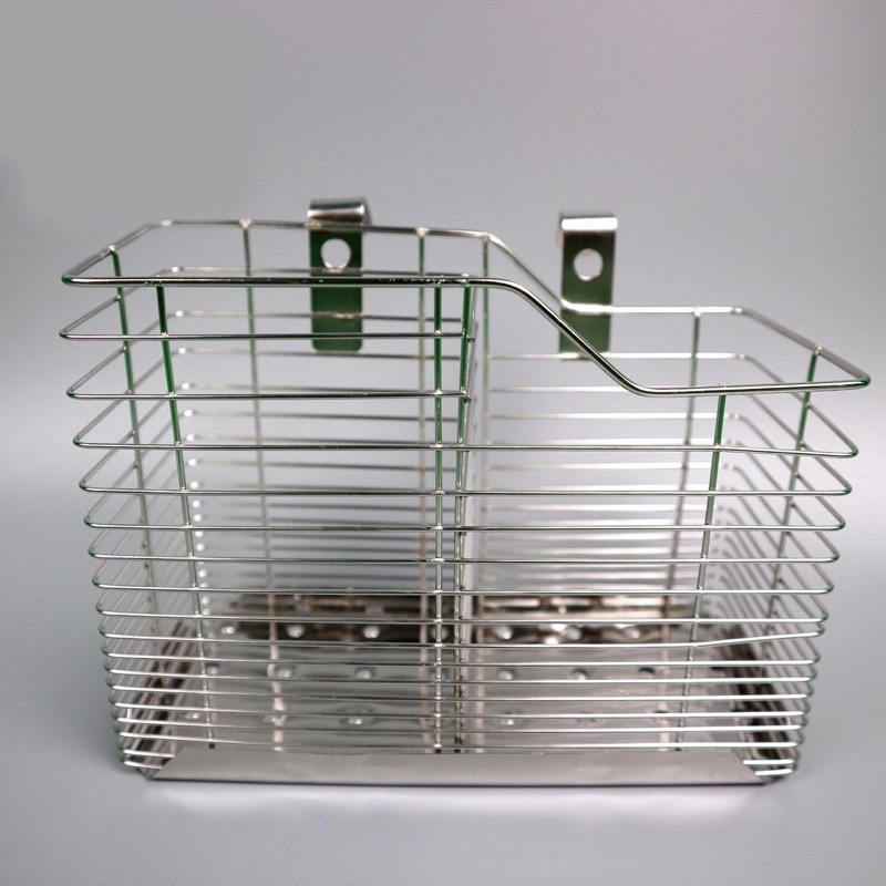 Ống đựng đũa muỗng inox treo tường 1 ngăn, 2 ngăn không hít từ