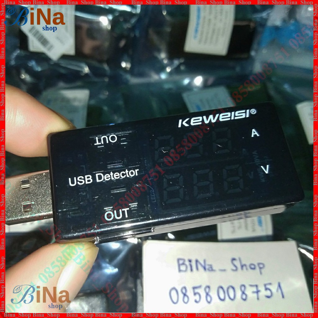 USB đo điện áp và dòng xả 20V 3A USB tester 20V/3A
