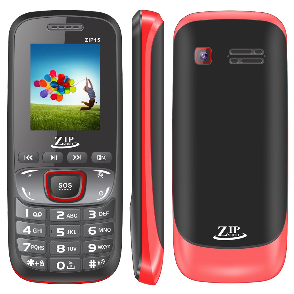 Điện Thoại Giá Rẻ ZIP15 - 2 SIM - Hàng Chính Hãng - Bảo Hành 12 Tháng