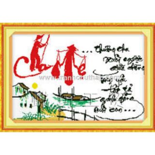 Tranh thêu cha mẹ 222539