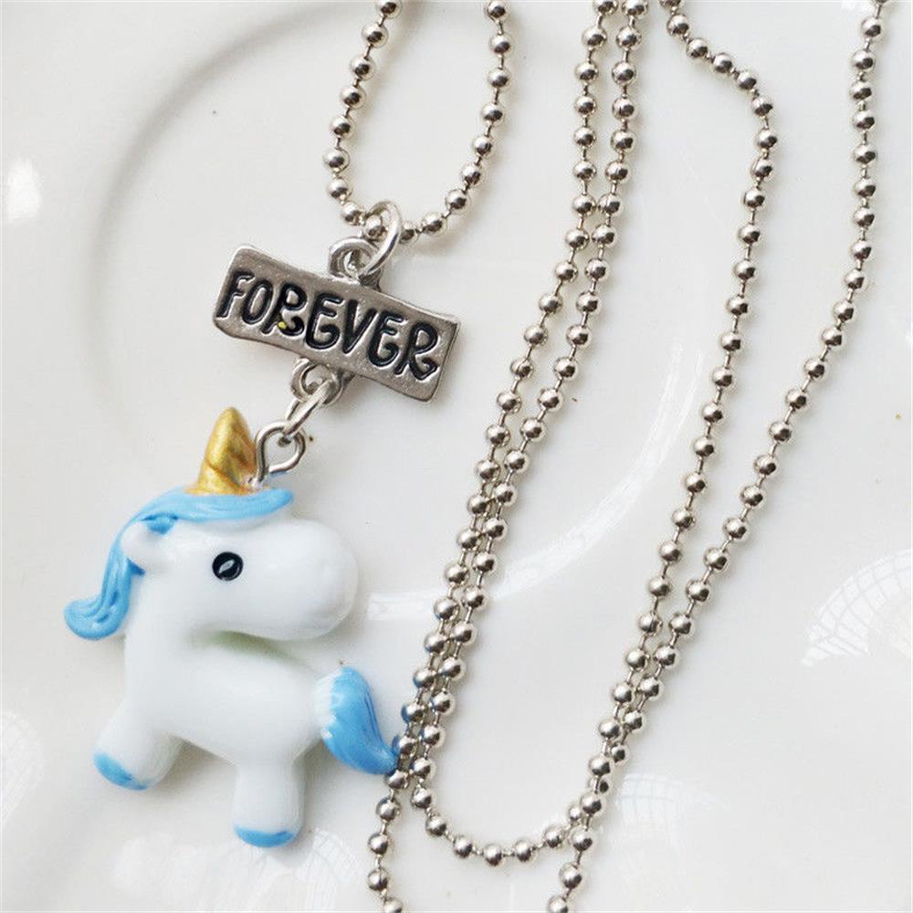 BSUNS Set 3 Vòng cổ Tình Bạn Mặt Kim Loại Khắc Chữ Best Friend Forever