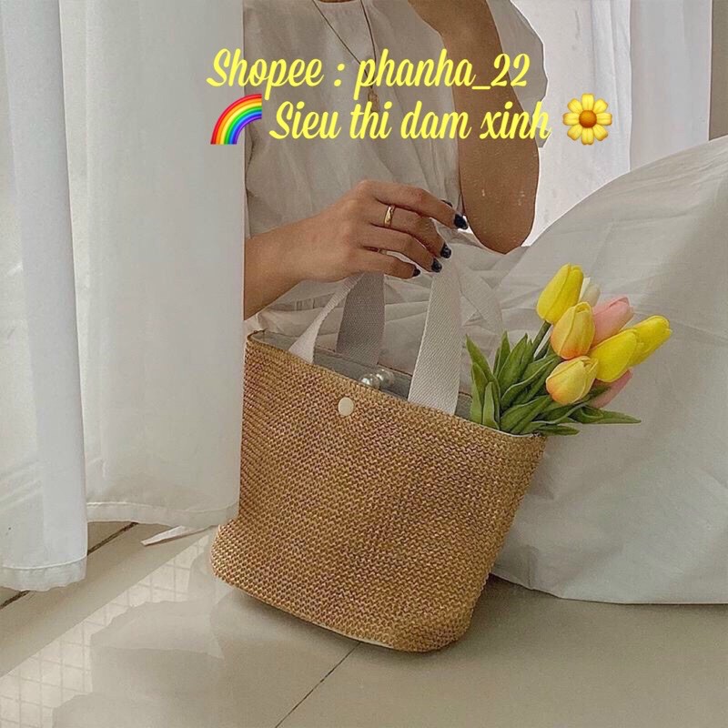 ✅TÚI CÓI VINTAGE ĐI DU LỊCH✅👉RẺ NHẤT SHOPEE👈 TÚI DU LỊCH SIÊU XINH SIÊU PHẨM CHỤP HÌNH SỐNG ẢO DU LỊCH HÈ 2021