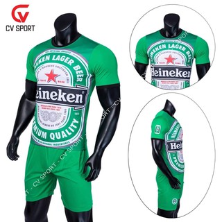 Bộ quần áo bóng đá Heliken siêu chất