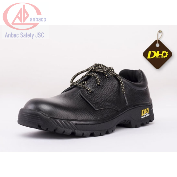 Giày bảo hộ công trình thấp cổ DH mũi thép chống va đập, đế thép chống đinh - Việt Nam