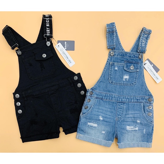 Quần yếm bé gái