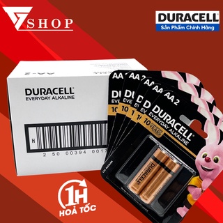 Combo 5 Vỉ Pin Duracell AA Alkaline ( 1 vỉ 2 viên )