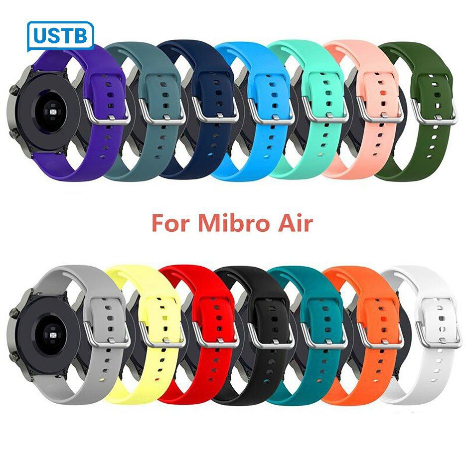 Dây đeo thay thế silicon thời trang cho Đồng hồ thông minh Xiaomi Mibro Air / Haylou LS02 / COLMI P8 (20mm)