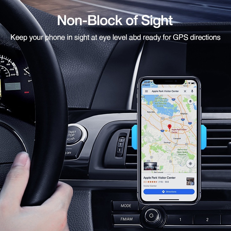 Giá Đỡ Điện Thoại Gắn Lỗ Thông Gió Xe Hơi Cho 4-6 inch