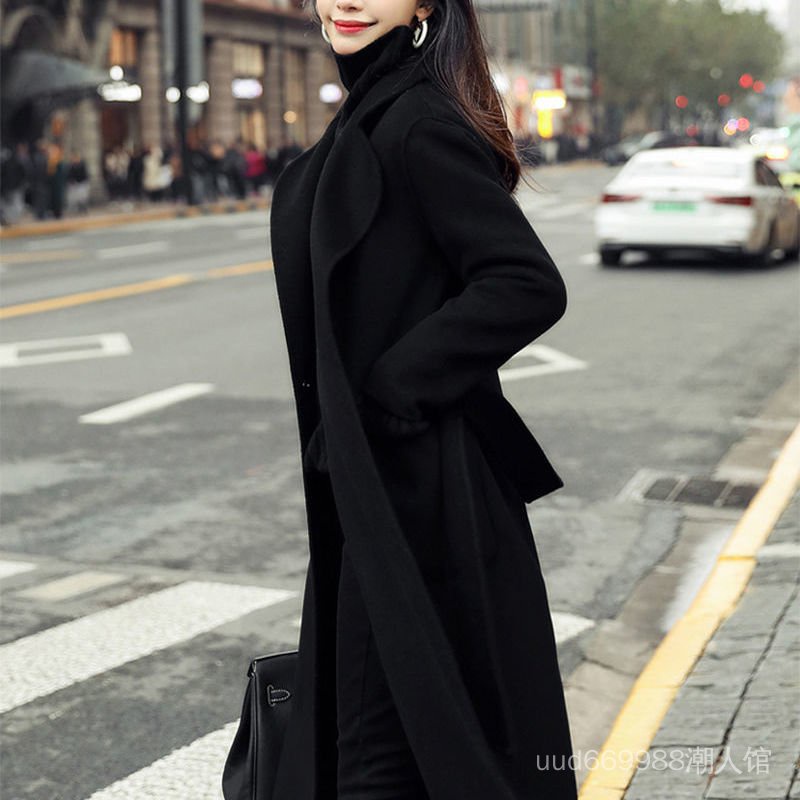 Áo Khoác Len Nylon Hai Mặt Màu Trơn Dáng Vừa Thời Trang 2022 Cho Nữ (Giao Hàng Trong 6 Ngày)