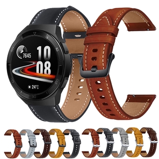 Dây Đeo Tay Bằng Da 22mm Cho Đồng Hồ Huawei Watch GT2e GT 2 Pro 2E