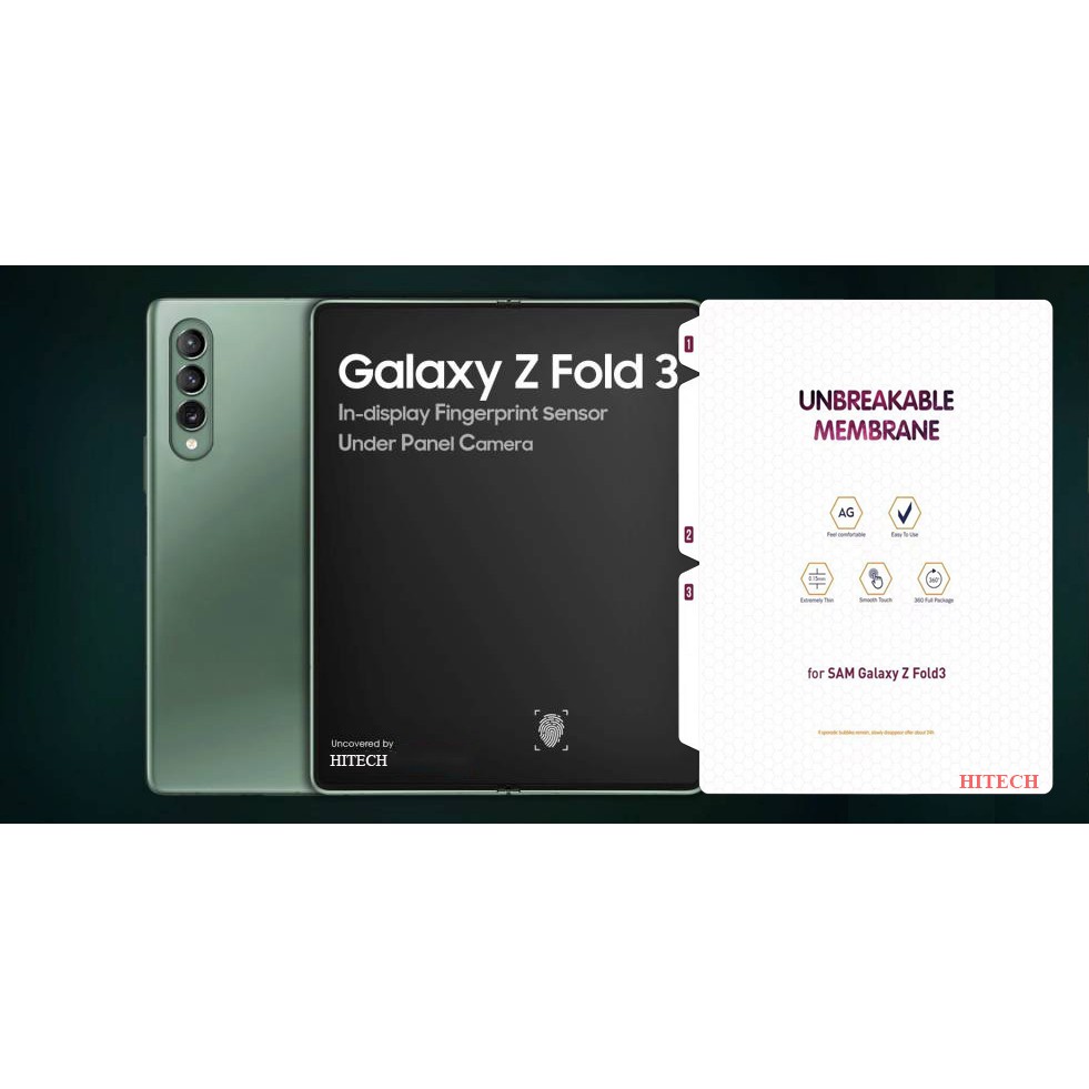 Dán PPF Cho Samsung galaxy z fold 3 nhám mờ chống bám mồ hôi và vân tay