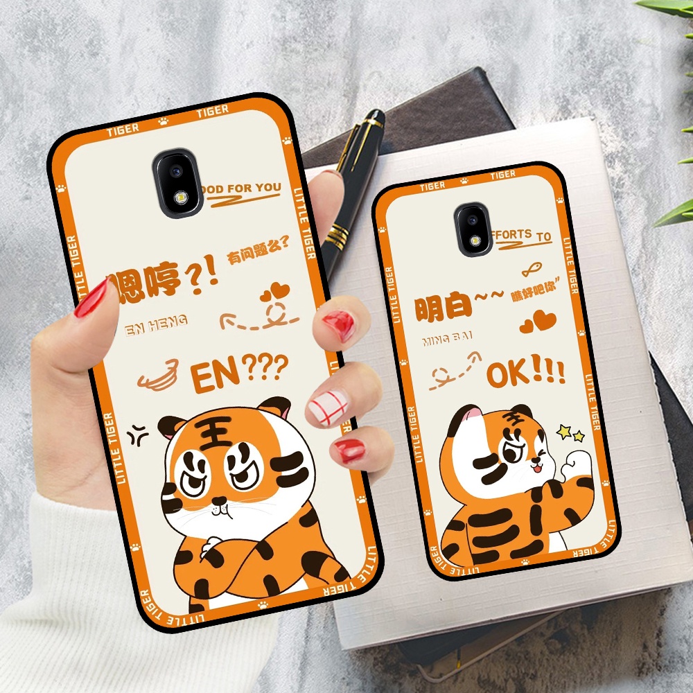 Ốp lưng Samsung J3 Pro / J5 Pro / J7 Pro / J7 Plus in hình cặp đôi doremon, hổ, khủng long dễ thương