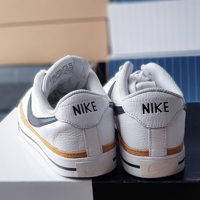 Giày Court Legacy White Desert, size 39, real 2hand