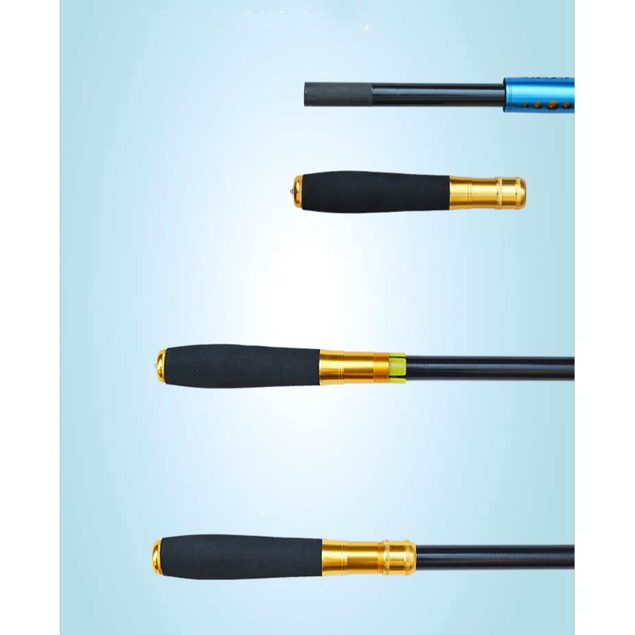 Bộ Tay Cầm Cần Câu Cá Bằng Hợp Kim Nhôm EVA DIY Đa Năng