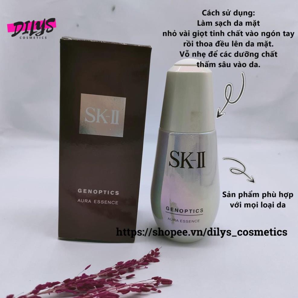 Tinh Chất Dưỡng Trắng Da SK-II GENOPTICS AURA ESSENCE 50ml