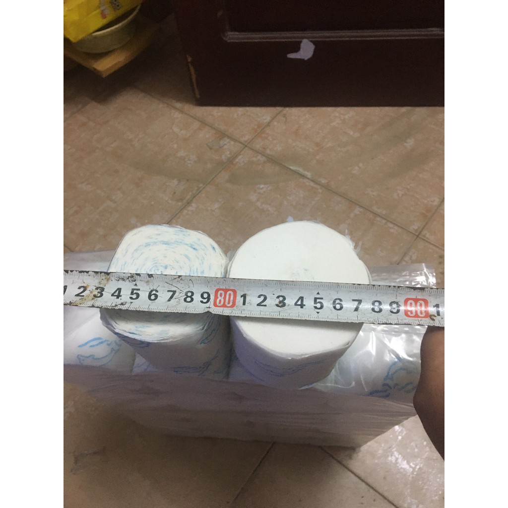 (Flash Sale) Giấy Vệ Sinh Cuộn Bịch 20 Cuộn Không Lõi (35x26x8cm, Nặng 1kg)