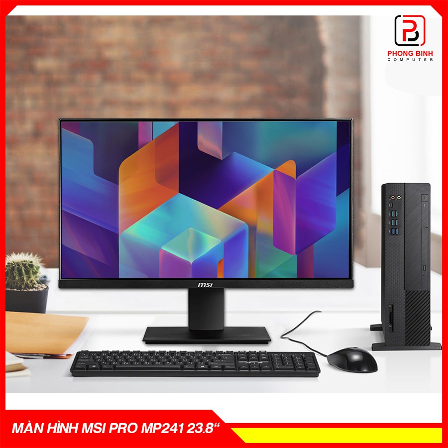 Màn hình máy tính MSI Pro MP241 23.8inch FullHD - Chính hãng | BigBuy360 - bigbuy360.vn
