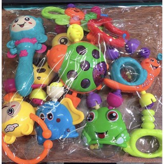Set đồ chơi xúc xắc 10 món cho bé