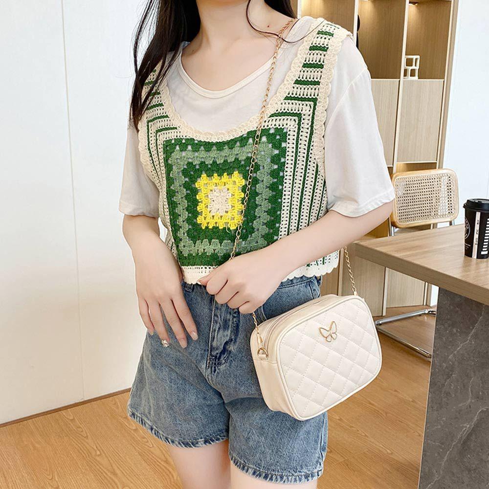 UUMIR Túi Đeo Chéo Da PU Hình Bướm