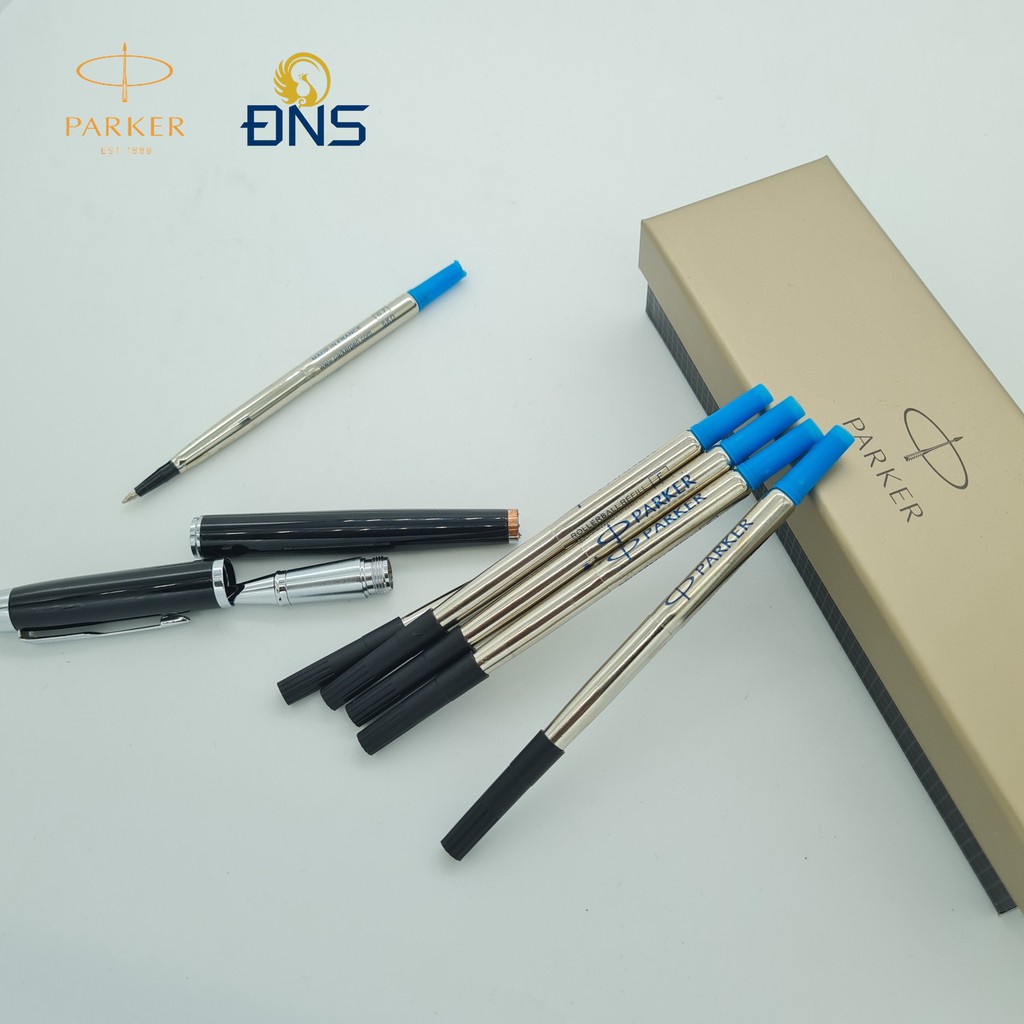 [RẺ VÔ DỊCH]  1 Ruột Ngòi Bút Ký Dạ Bi, Ruột Ngòi Bút KÝ Cao Cấp Parker - Xanh/Đen 0.5mm Chưa Có Đánh Giá