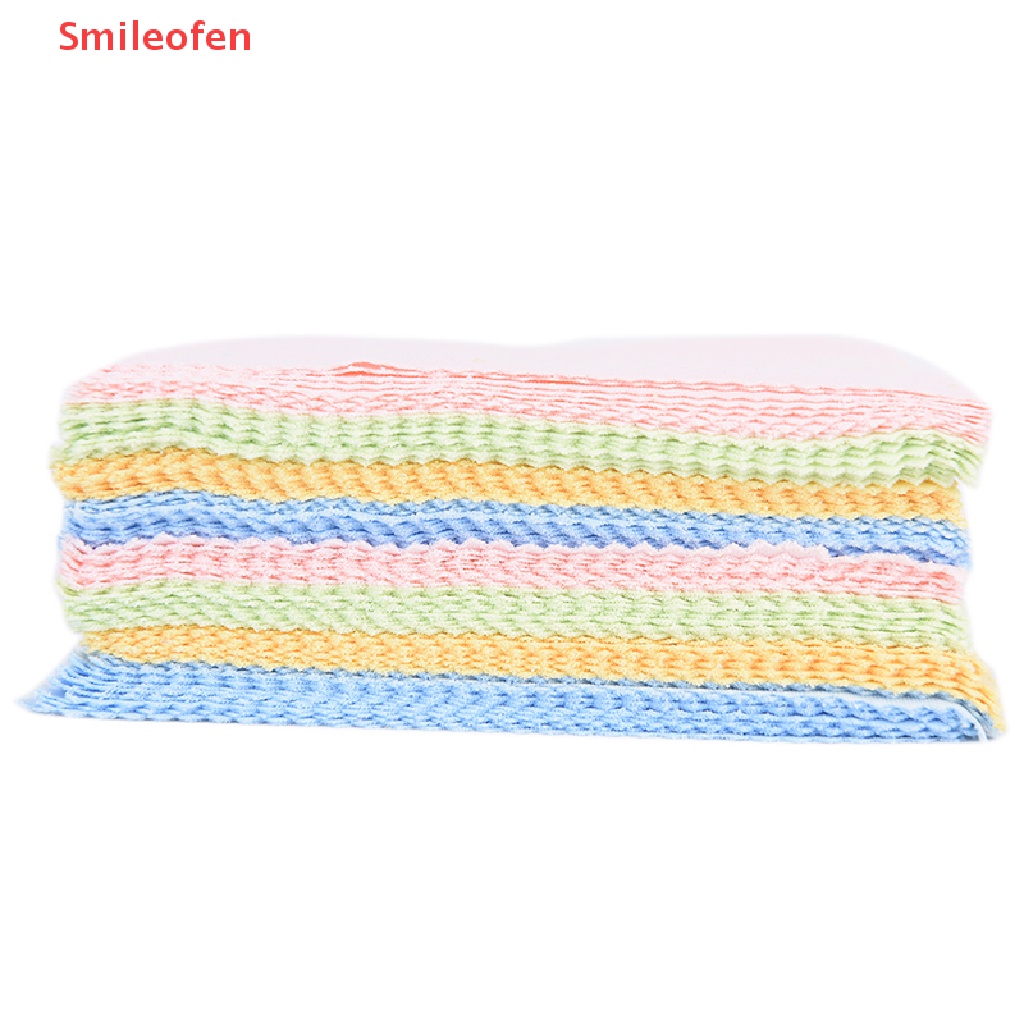 Set 10 Khăn Lau Kính / Màn Hình Điện Thoại / Ống Kính Máy Ảnh Bằng Sợi Microfiber