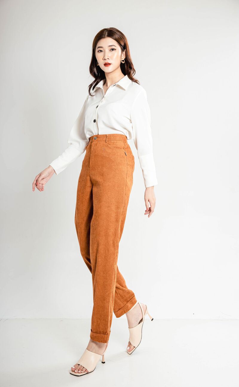 Quần nhung baggy CCHAT