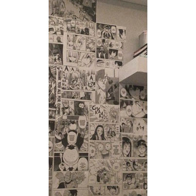 ✨Manga Wall 1 bộ/15 hình theo fandom Jujutsu, MHA, OP, AOT, CSM, SpyxFamily, BC, ahegao ✨