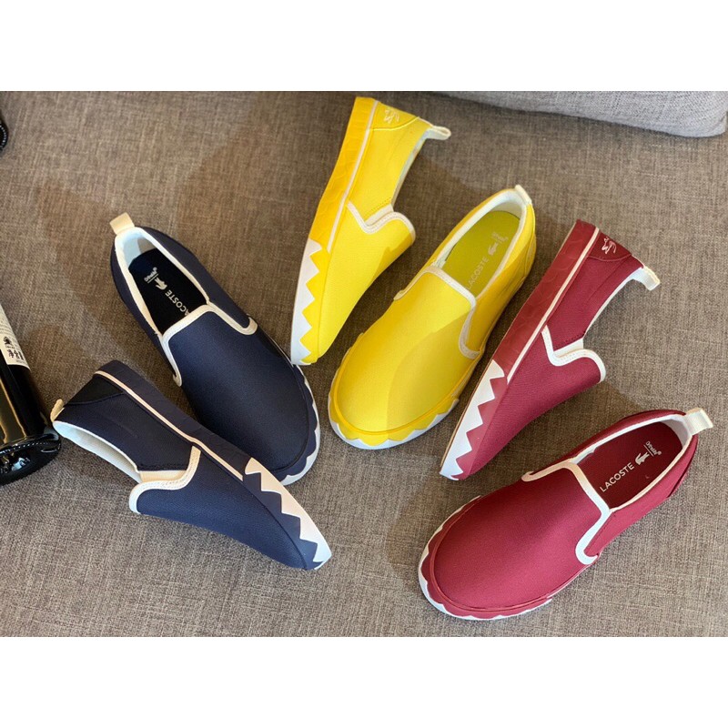 Giày lười Lacoste nam nữ thời trang cao cấp có nhiều size lựa chọn mẫu mới 2021