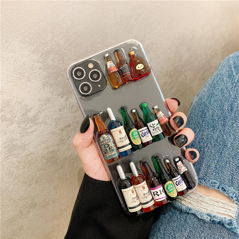 Apple Ốp Điện Thoại Hình Chai Rượu Cho Iphone 11promax X / Xs / Xr / Se | BigBuy360 - bigbuy360.vn