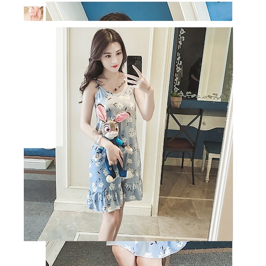 Váy ngủ siêu mát cotton,satin, váy ngủ 2 dây | BigBuy360 - bigbuy360.vn