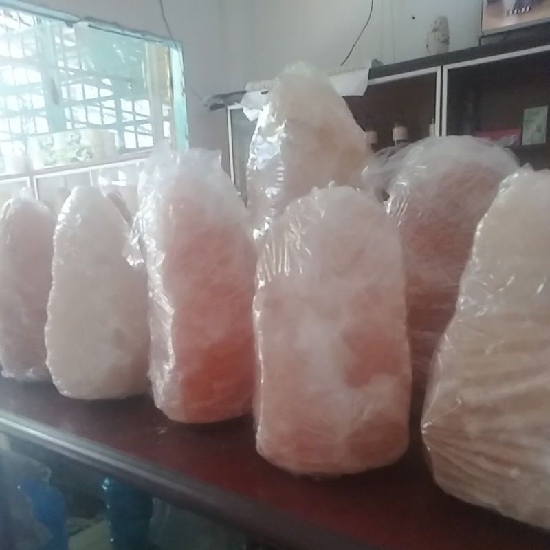 Đèn Đá Muối Himalaya Tự Nhiên 2-7kg + Đèn + 100g Muối Tắm Hoặc Ăn Himalaya- Trang Trí Nhà Cửa | BigBuy360 - bigbuy360.vn