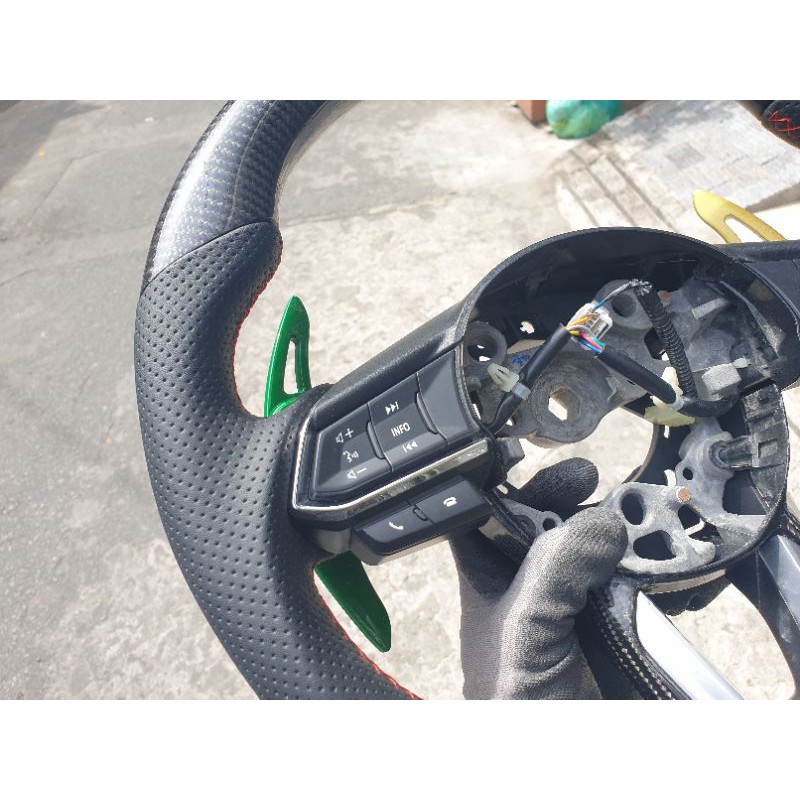 Ốp lẫy chuyển số Mazda paddle shift cover siêu đẹp nhiều màu