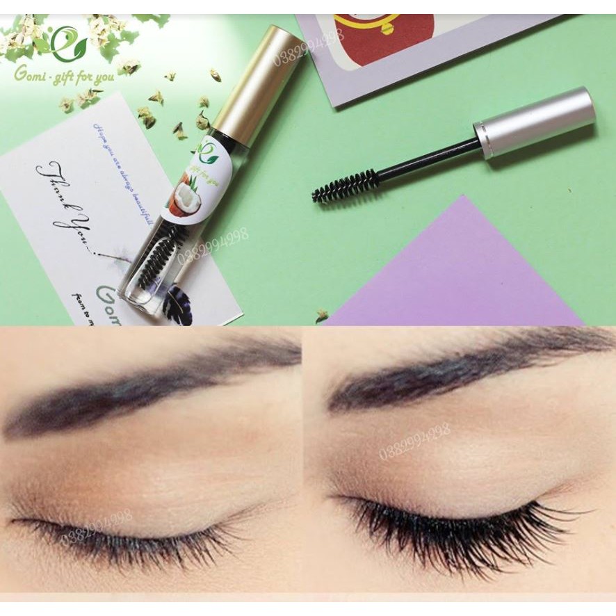 Mascara dầu dừa chuốt mi giúp mi dài, dày và đen tự nhiên GOMI | BigBuy360 - bigbuy360.vn