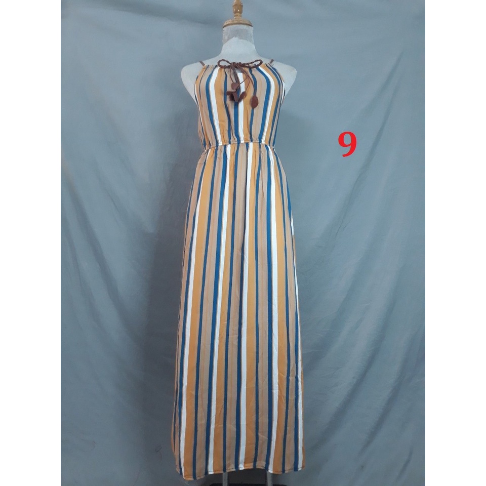 Maxi yếm dây da
