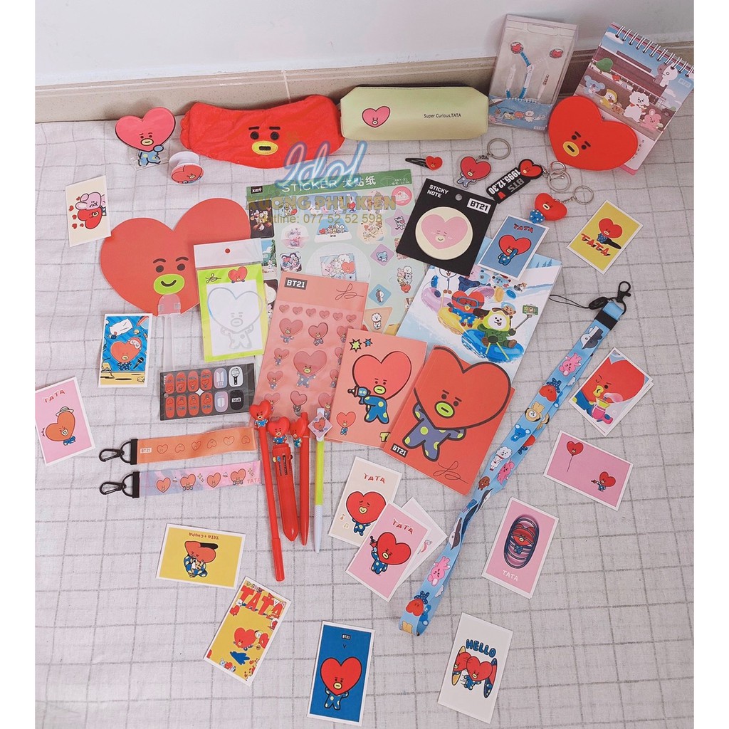 Combo phụ kiện 29 món Cooky Tata Chimmy Shooky Mang Koya RJ