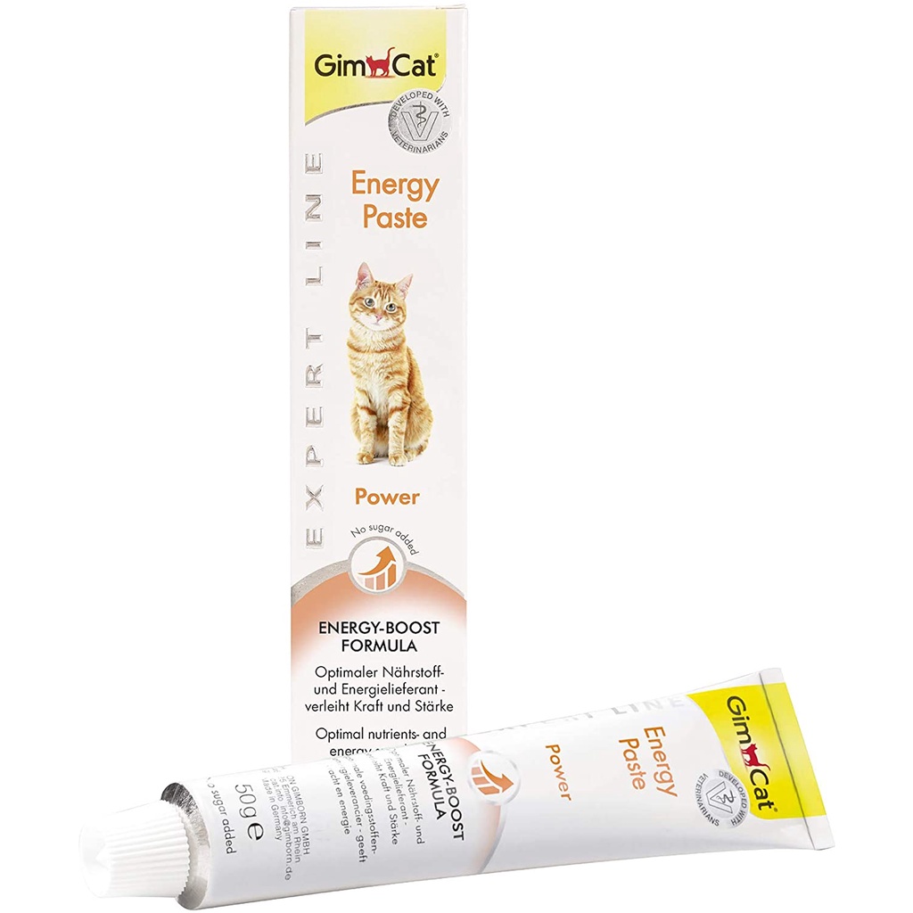 Gel GimCat Energy Paste bổ sung năng lượng, tăng cường sức khoẻ cho mèo (50gr)