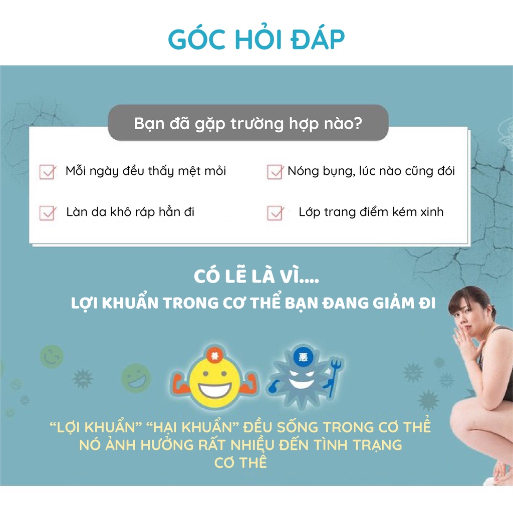 Thạch Hỗ Trợ Tiêu Hóa Nhật Bản - Aishitoto Probiotics Jelly (30 thanh)