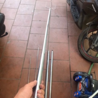 Xiên nối 3 khúc xoắn ốc lắp giáp