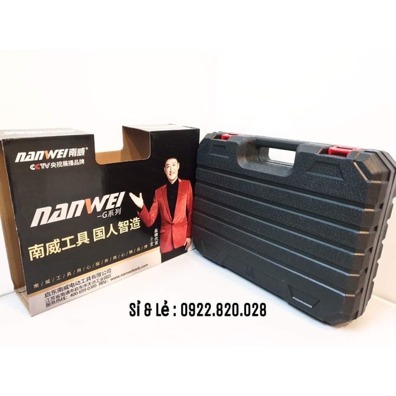 Nanwei- MÁY SIẾT BULONG NANWEI 528TV DÙNG PIN – KHÔNG CHỔI THAN