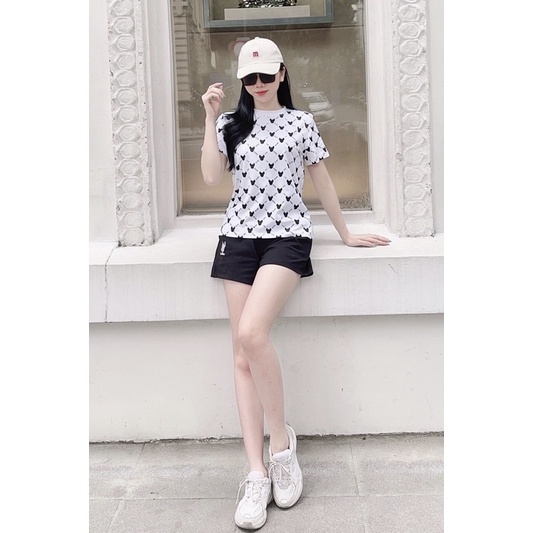 Bộ nữ thể thao chất cotton cao cấp hè 2022