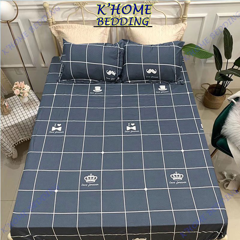 Bộ ga gối poly cotton , drap ga gối cotton | BigBuy360 - bigbuy360.vn