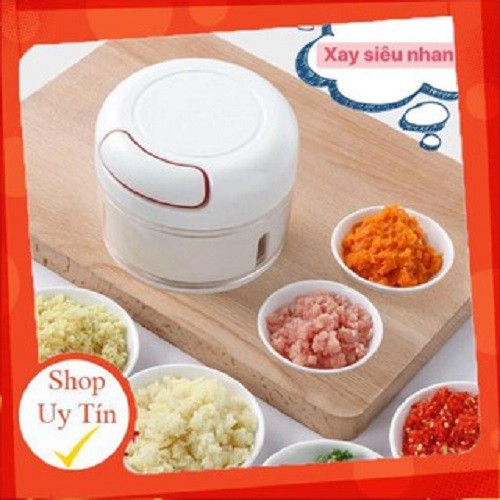 [Dụng Cụ Xay,Sản Phẩm Như Hình Ảnh  ]Máy Xay Tỏi Ớt Cầm Tay Mini Food Chopper