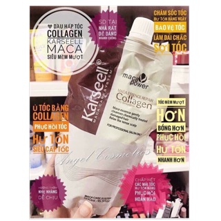 DẦU HẤP TÓC Collagen Karseell Maca Siêu Mềm Mượt Tóc