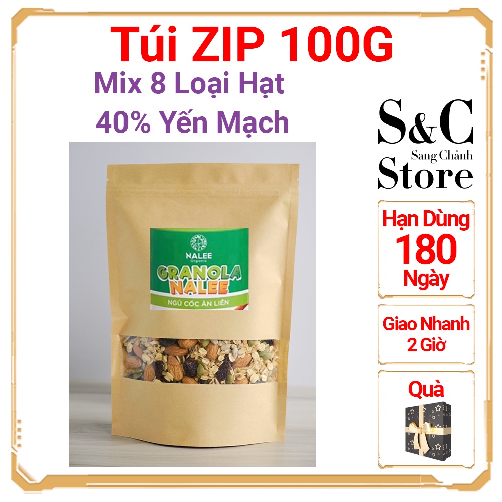 Granola Ngũ Cốc Nalee 11 Loại Siêu Hạt Dinh Dưỡng Tặng Thực Đơn Giảm Cân NUTRIWAY - YTALY Official