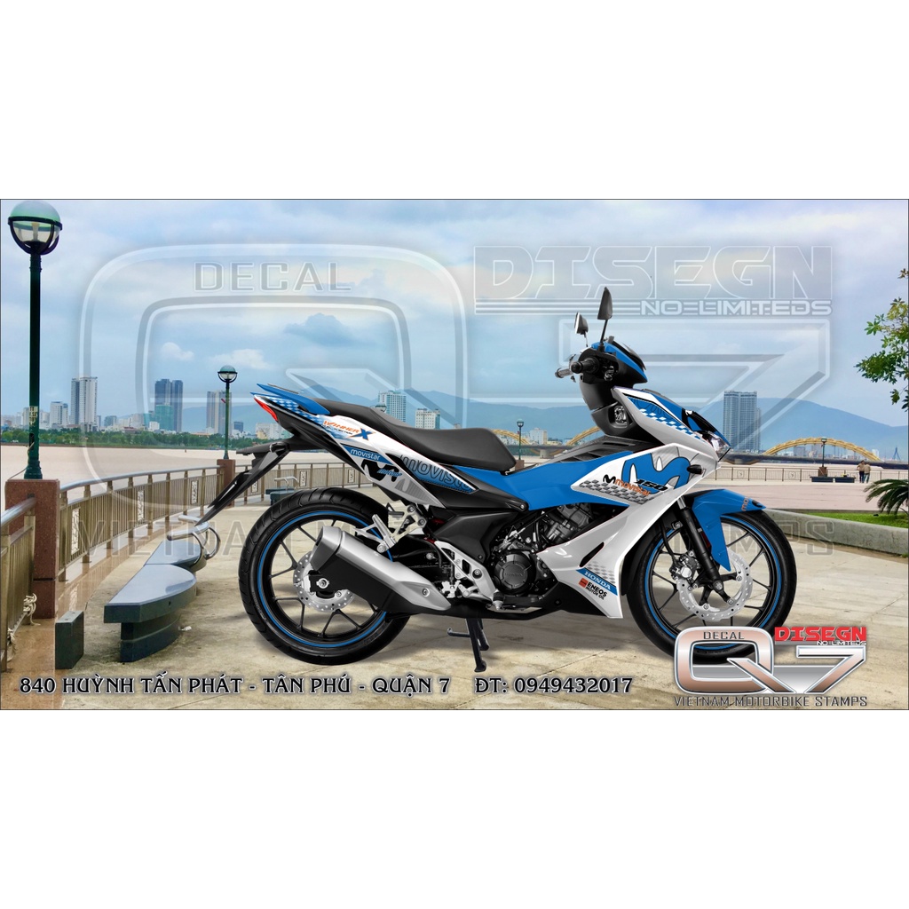 TEM RỜI WINNER X XANH TRẮNG