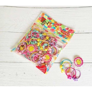 Set 50 Buộc Dây Buộc Tóc Cho Bé