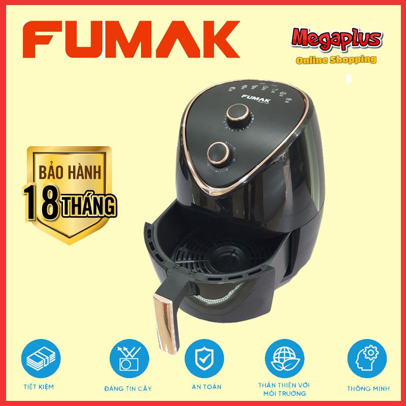 Nồi Chiên Không Dầu 5.5 lít Fumak FM2055